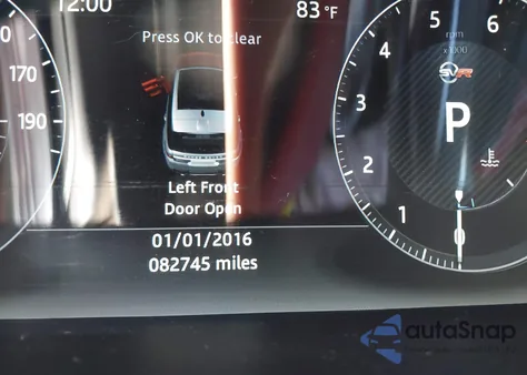 2017 Land Rover Range Rover Sport 5.0L V8 Supercharged Svr из США, поврежденный, VIN SALWZ2FE6HA127879